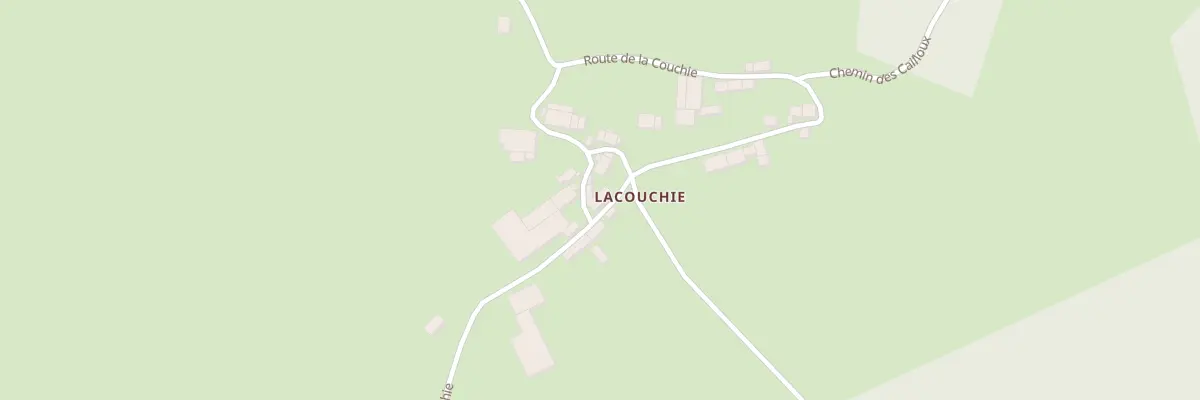 Plan du 247 Lacouchie Ouest à Mialet