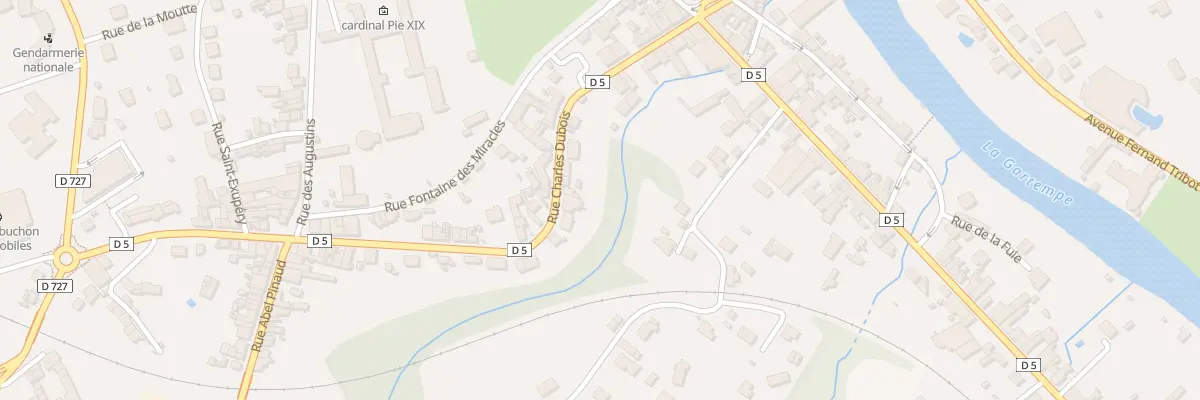 Plan du 39 Rue Charles Dubois à Montmorillon
