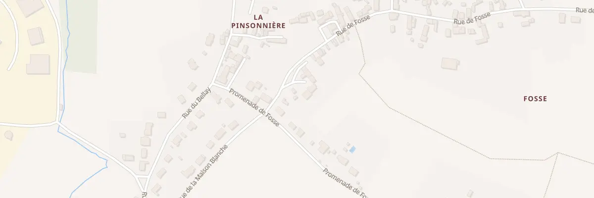 Plan du 5001 Fosse à Montoire-sur-le-Loir