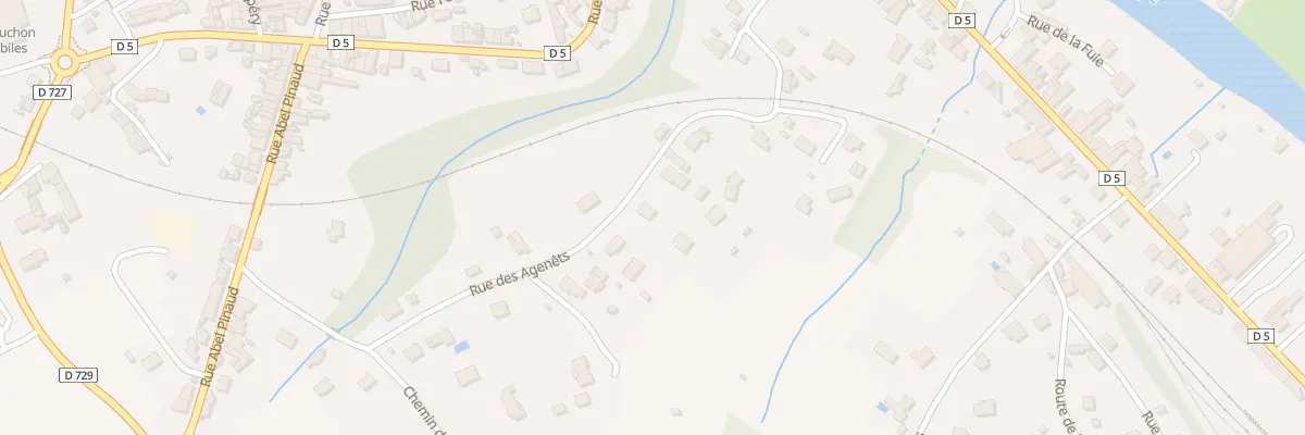 Plan du 35 Rue des Agenêts à Montmorillon