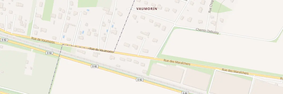 Plan du 46 Rue des Maraichers à Saint-Martin-le-Beau