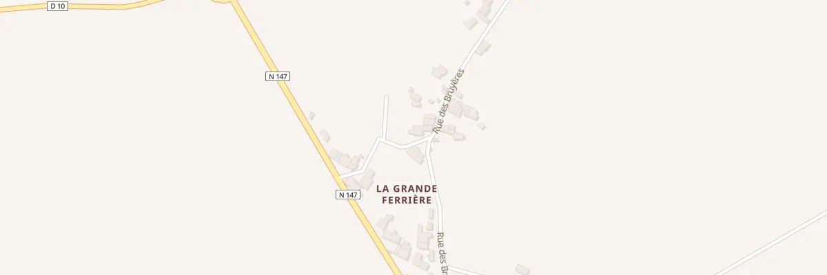 Plan du 5 Rue des Bruyeres - La Ferriere à Lathus-Saint-Rémy