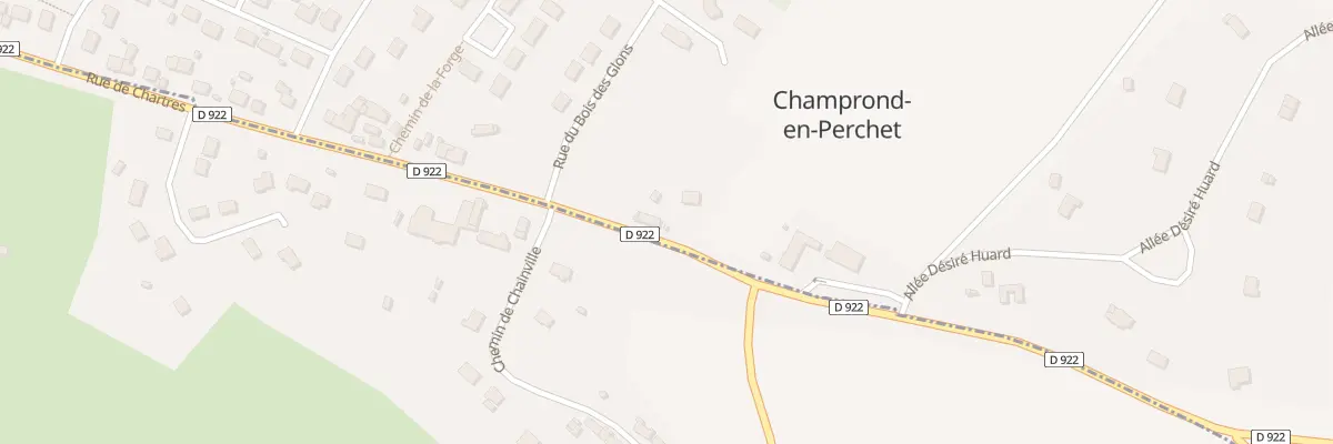 Plan du 39 Rue de Chartres à Trizay-Coutretot-Saint-Serge