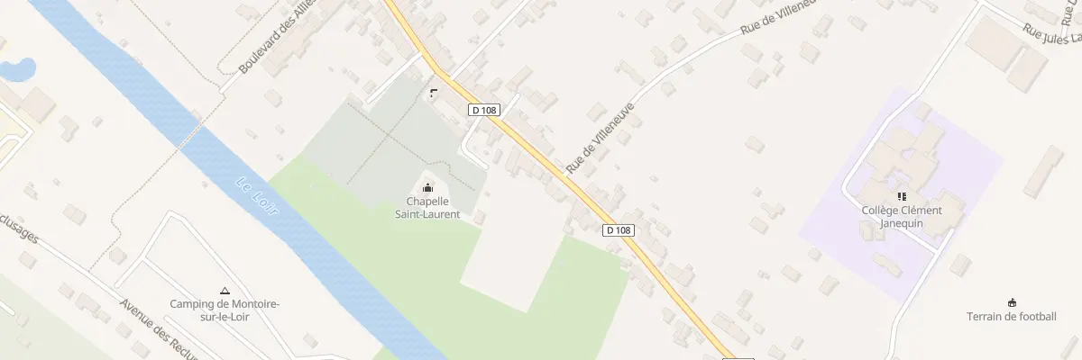 Plan du 52 Av du General de Gaulle à Lavardin
