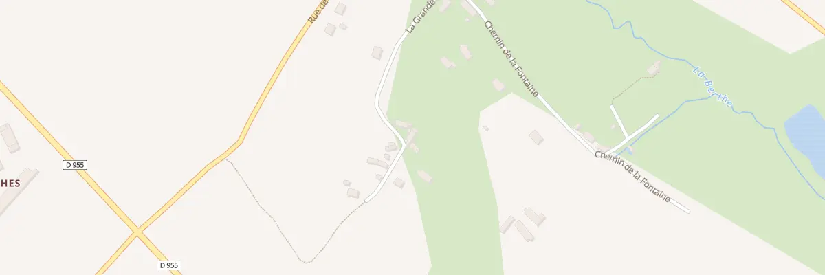 Plan du 7B La Grande Borde à Trizay-Coutretot-Saint-Serge