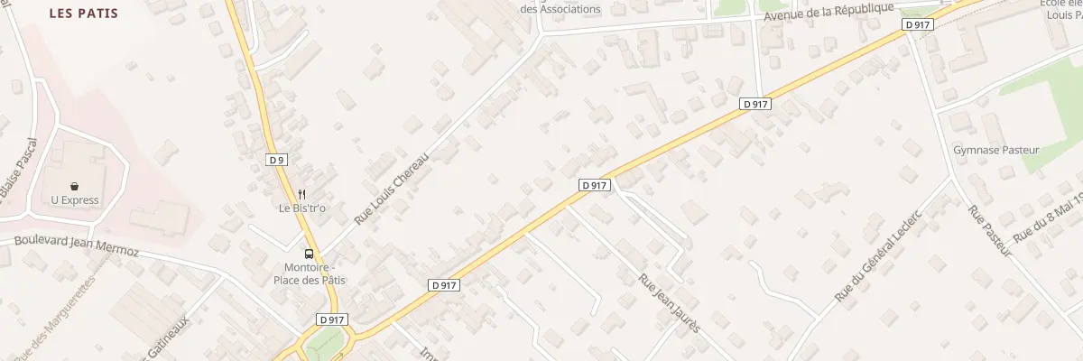 Plan du 39 Av Gambetta à Montoire-sur-le-Loir
