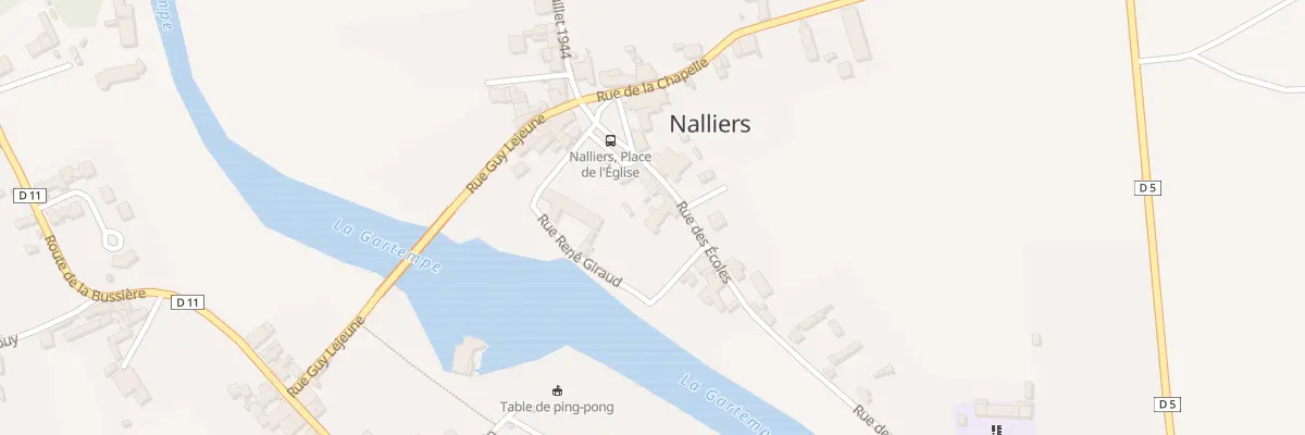 Plan du 4B Rue des Ecoles à Nalliers