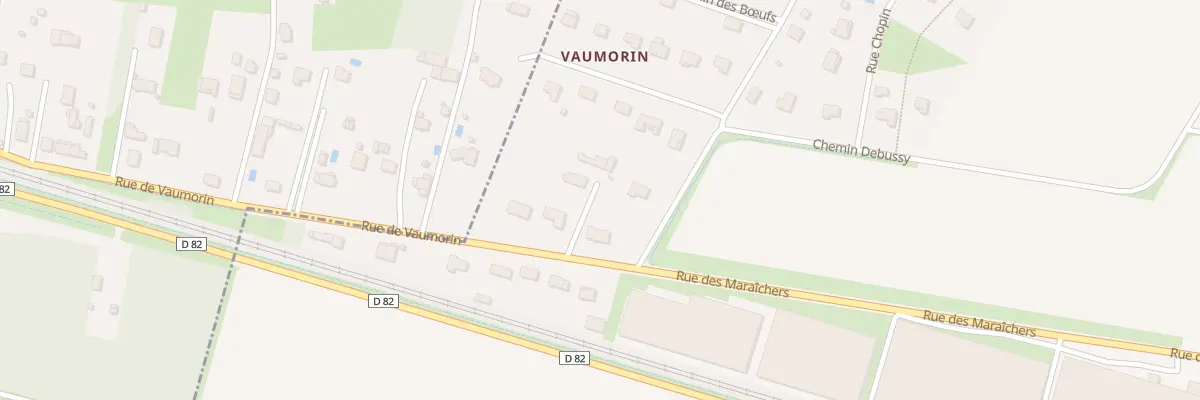Plan du 44 Rue des Maraichers à Saint-Martin-le-Beau