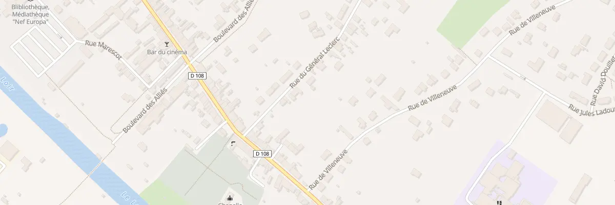 Plan du 12 Rue du Général Leclerc à Montoire-sur-le-Loir