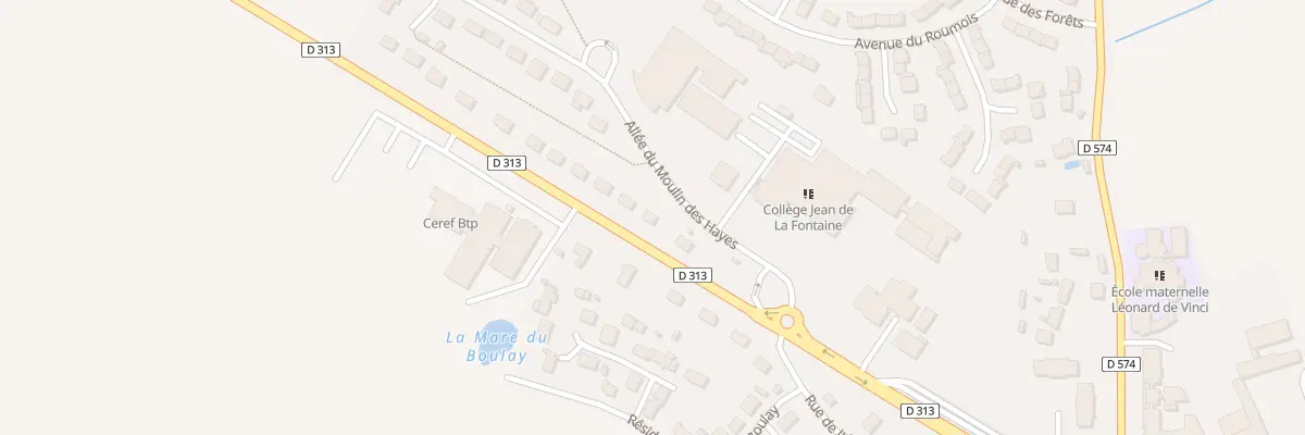 Plan du 630 Rue de Thuit Hébert à Grand Bourgtheroulde