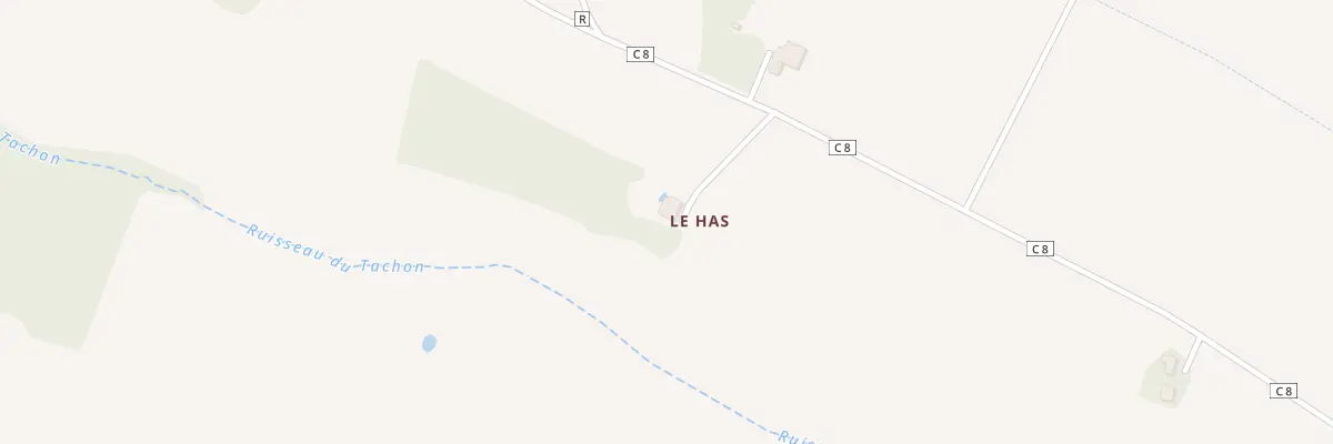 Plan du 787 Che du Has à Escornebœuf