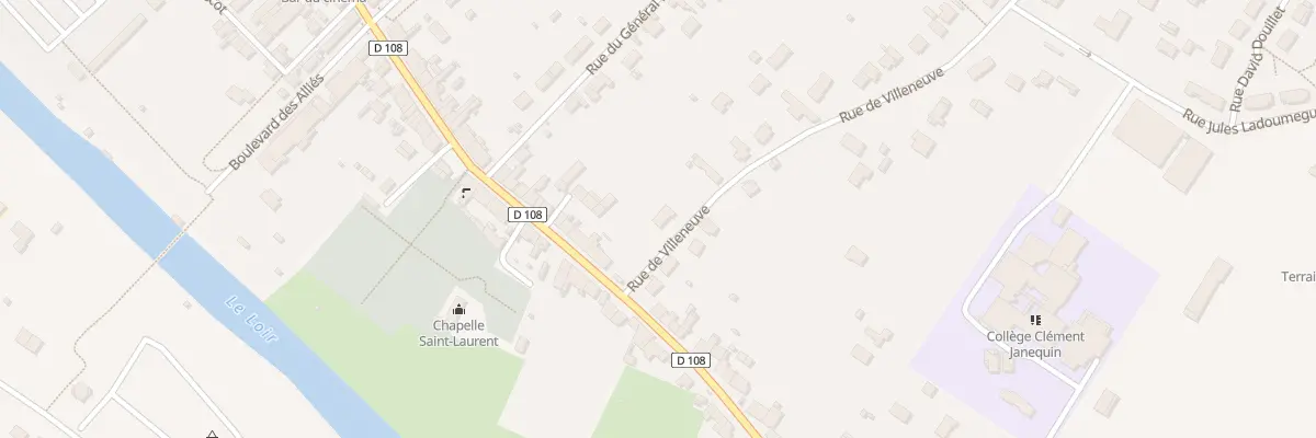 Plan du 3 Rue de Villeneuve à Montoire-sur-le-Loir