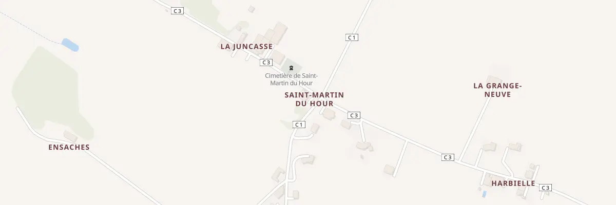 Plan du 1773 Che de Saint-Sauvy à Sainte-Marie