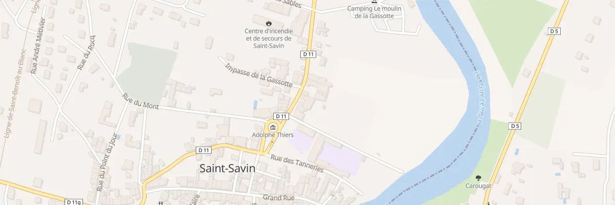 Plan du 4 Pl de la Gassotte à Saint-Savin