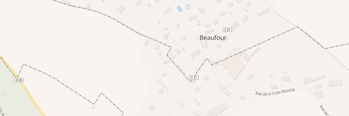 Plan du 1 Sen de la Mare au Prêtre à Épégard