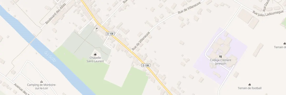 Plan du 4 Rue de Villeneuve à Montoire-sur-le-Loir