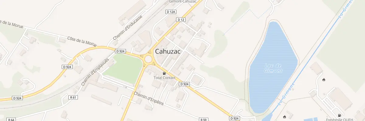 Plan du 8 Rue du Colombier à Gimont