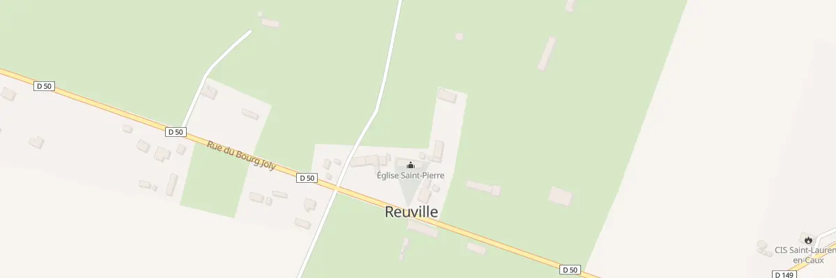 Plan du 4 Rte du Colombier à Reuville