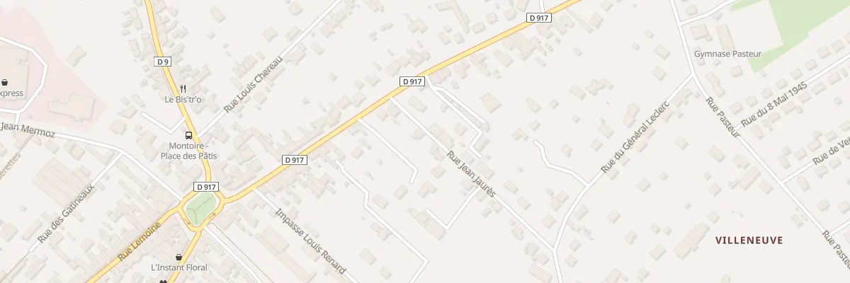 Plan du 4 Rue Jean Jaurès à Montoire-sur-le-Loir