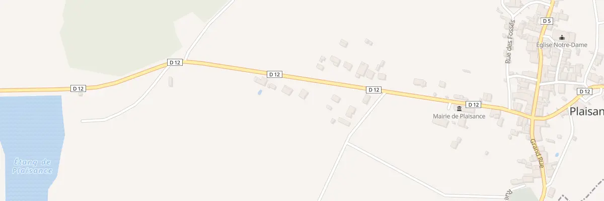 Plan du 17 Rte de Moulismes à Plaisance