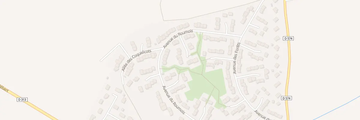Plan du 7 All des Colombes à Grand Bourgtheroulde