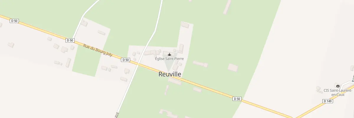 Plan du 4 Rue du Bourg Joly à Reuville