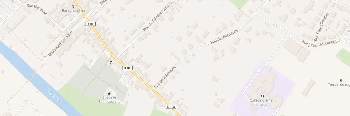 Plan du 5 Rue de Villeneuve à Montoire-sur-le-Loir