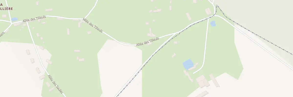 Plan du 14 All des Tilleuls à Pullay
