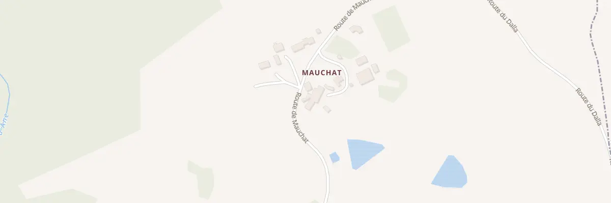 Plan du 123 Mauchat à Saint-Martin-de-Fressengeas