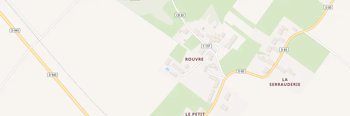 Plan du 10 Le Petit Rouvre à Courçay