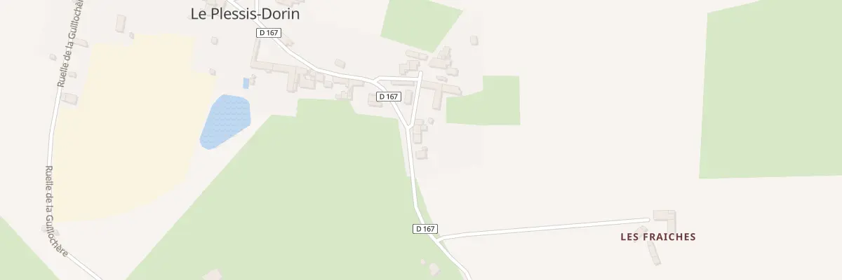 Plan du 9 Rte des Étangs de Boisvinet au Plessis-Dorin