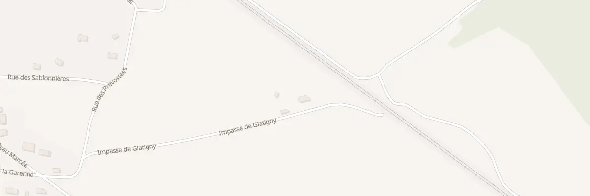Plan du 2 Imp de Glatigny à Collandres-Quincarnon