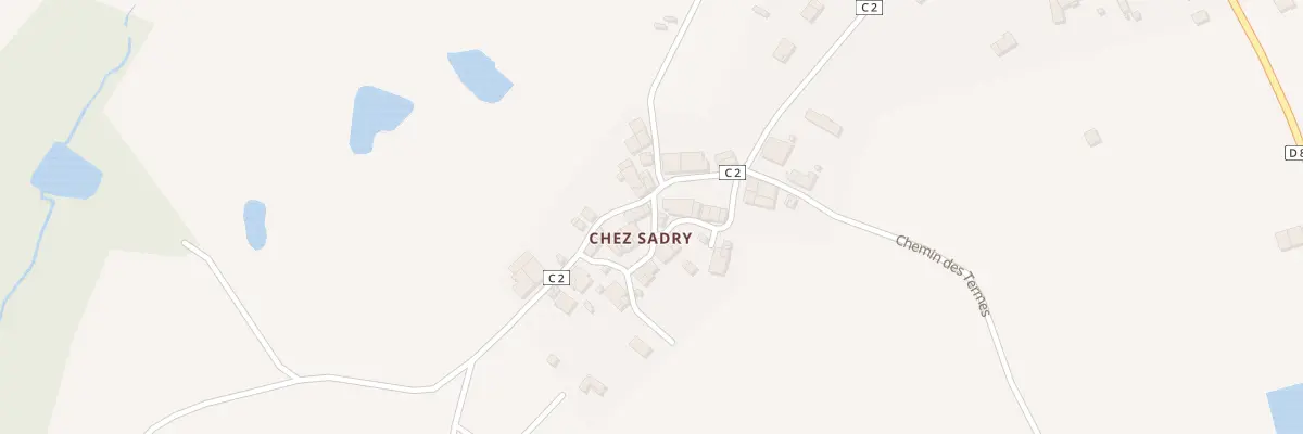 Plan du 16 Rue de chez Sadry à Peyrat-de-Bellac