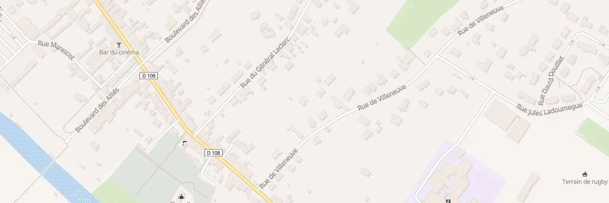 Plan du 11T Rue de Villeneuve à Montoire-sur-le-Loir