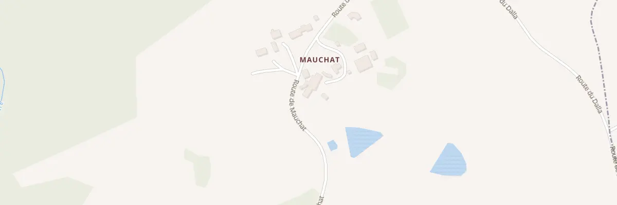 Plan du 124 Mauchat à Saint-Martin-de-Fressengeas