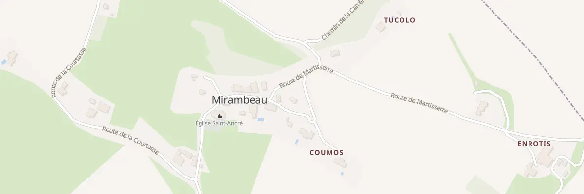 Plan du 27 Le Village à Mirambeau