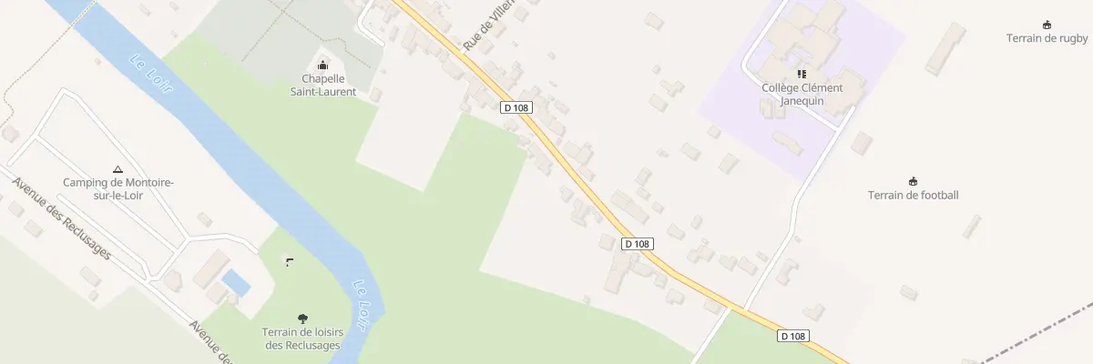Plan du 68 Av du Général de Gaulle à Montoire-sur-le-Loir