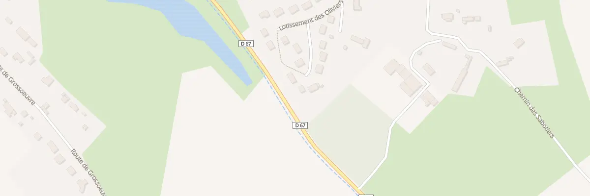 Plan du 615 Lot les Oliviers à Ouville-l’Abbaye