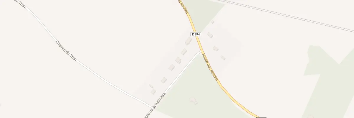 Plan du 6 Rte de la Patinière à Mandres