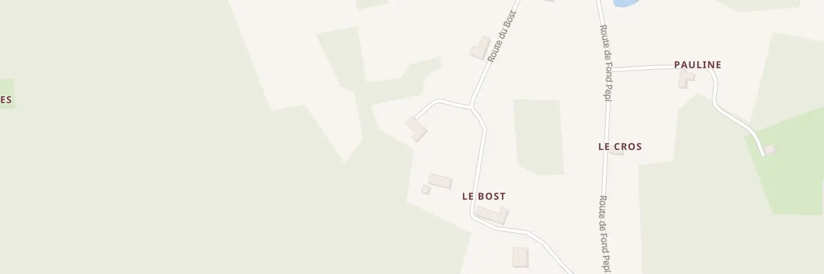 Plan du 98 Le Bost à Saint-Romain-et-Saint-Clément