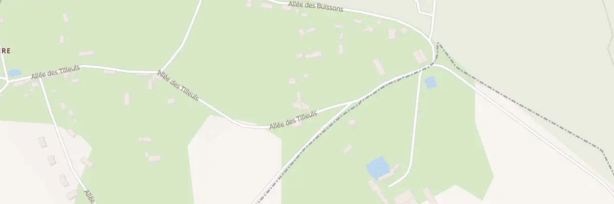 Plan du 7 All des Tilleuls à Pullay