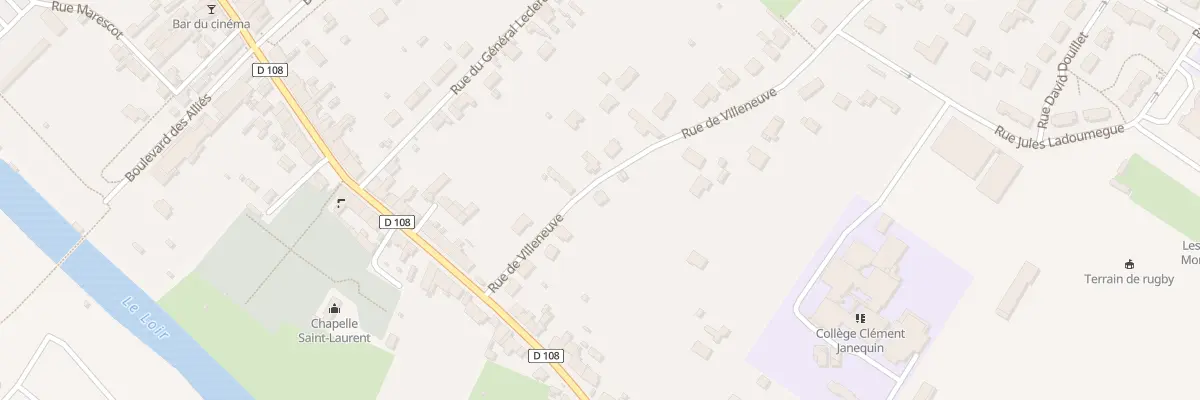 Plan du 10 Rue de Villeneuve à Montoire-sur-le-Loir
