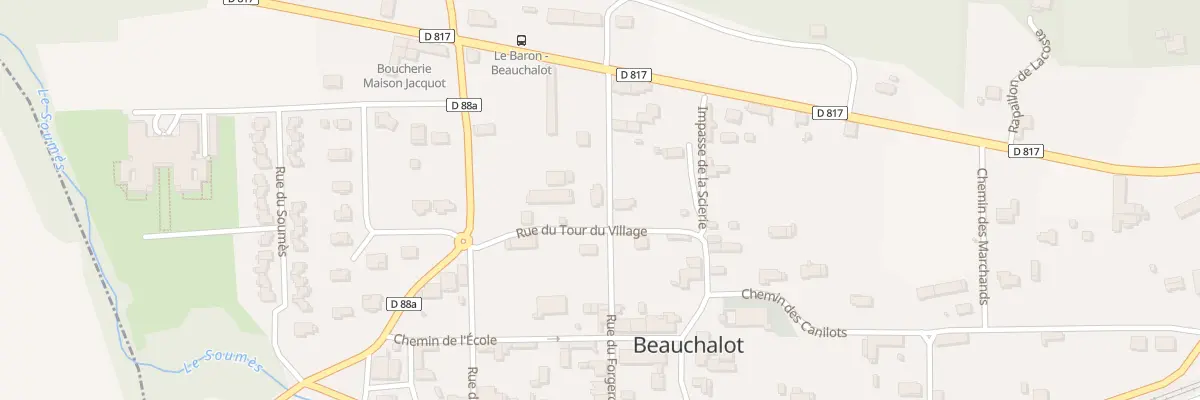 Plan du 11 Chem du Forgeron à Beauchalot