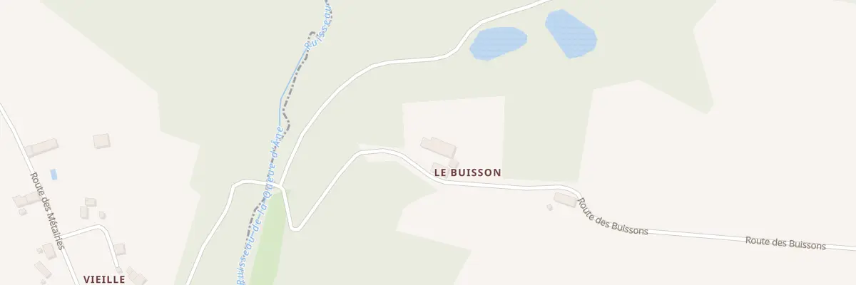 Plan du 203 Le Buisson Nord à Saint-Jory-de-Chalais