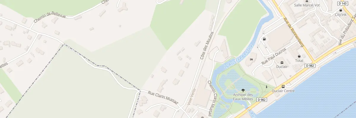 Plan du 742 Che des Moulins à Duclair