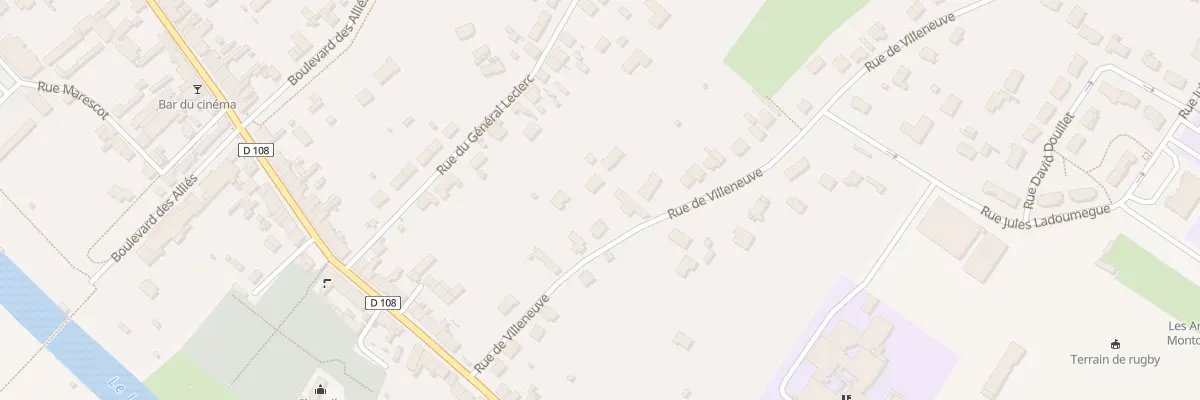 Plan du 11B Rue de Villeneuve à Troo
