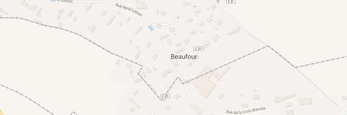 Plan du 4 Rue René Lothon à Épégard