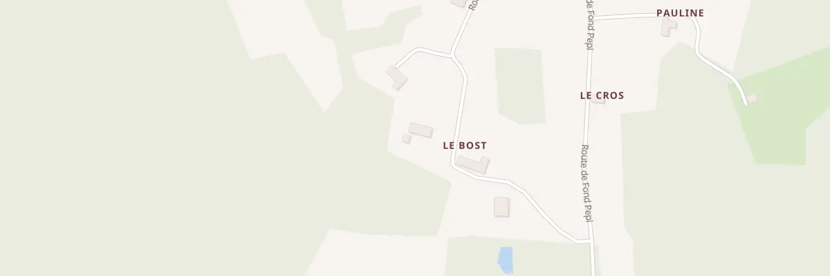 Plan du 97 Le Bost à Saint-Romain-et-Saint-Clément
