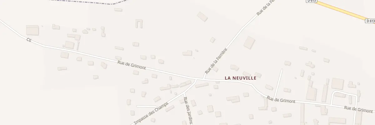 Plan du 12 Rue de Grimond à Combon