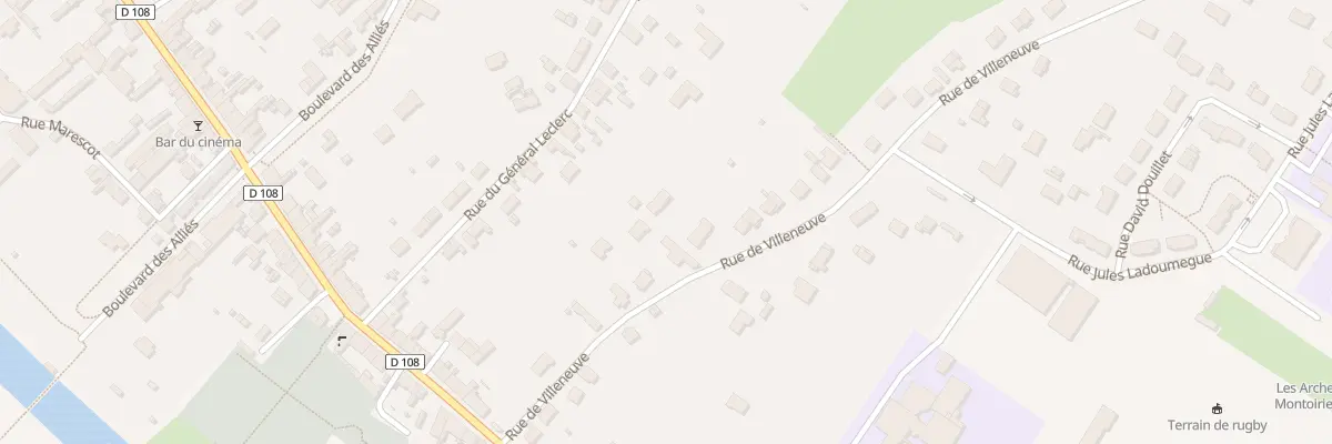 Plan du 15 Rue de Villeneuve à Montoire-sur-le-Loir